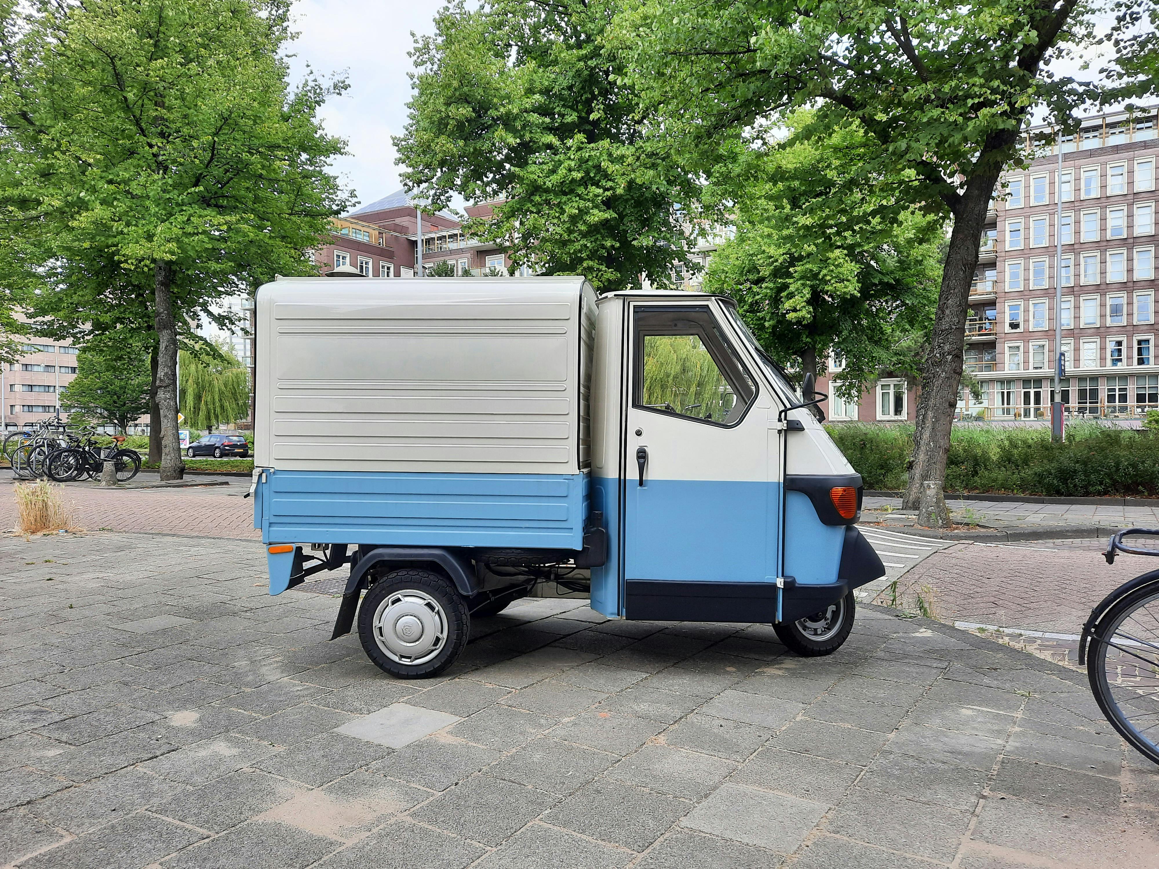 Tricycle delivery for Oso Logistics